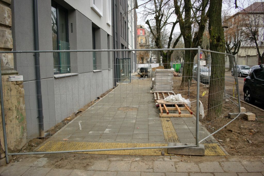 Baltas lapas Mindaugo 1 etapas (Aguonų g. 17) - Multi apartment - construction photos