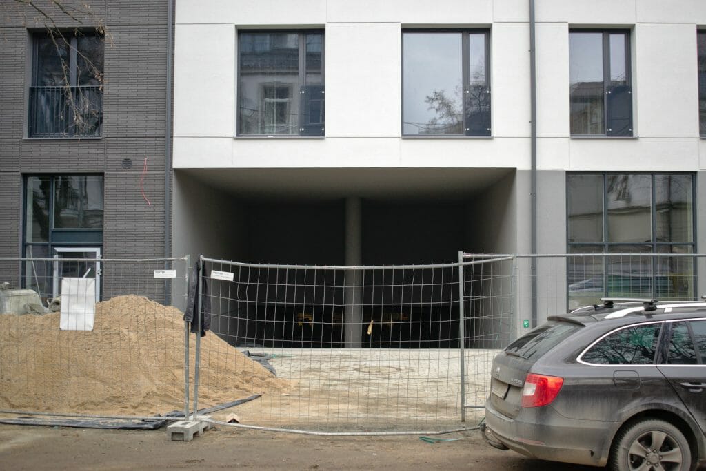 Baltas lapas Mindaugo 1 etapas (Aguonų g. 17) - Multi apartment - construction photos