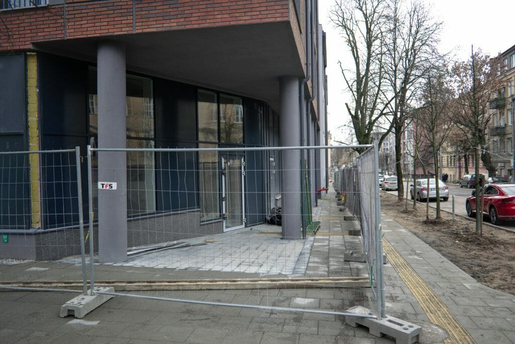 Baltas lapas Mindaugo 1 etapas (Aguonų g. 17) - Multi apartment - construction photos