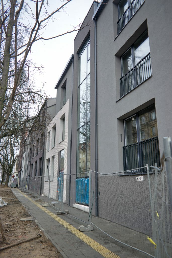 Baltas lapas Mindaugo 1 etapas (Aguonų g. 17) - Multi apartment - construction photos