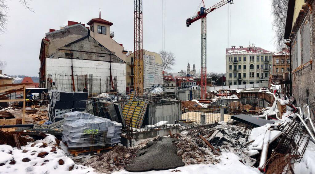 Bastėja Life (A. Strazdelio g. 5) - Multi apartment - construction photos