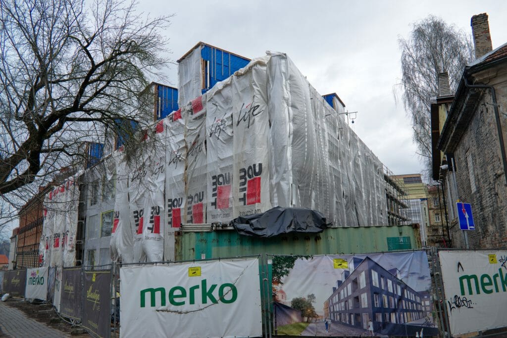 Bastėja Life (A. Strazdelio g. 5) - Multi apartment - construction photos