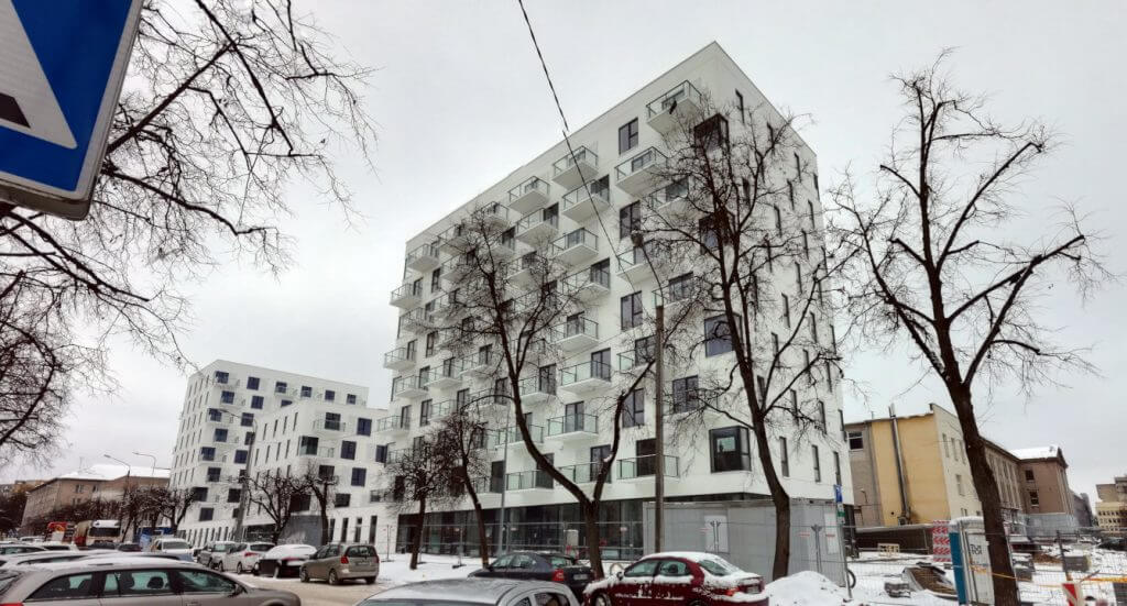 Birželio namai (Birželio 23-iosios g. 10A, Statybininkų g. 1) - Multi apartment - construction photos