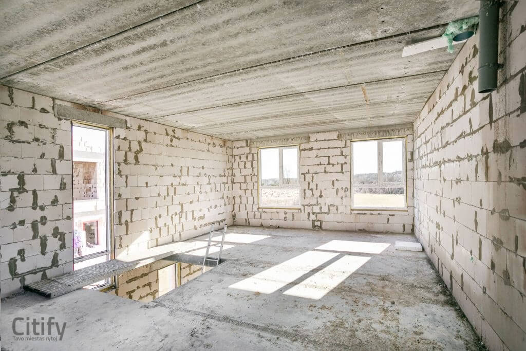 "Architekto" (Bitėnų g. 3F) - Row housing - construction photos