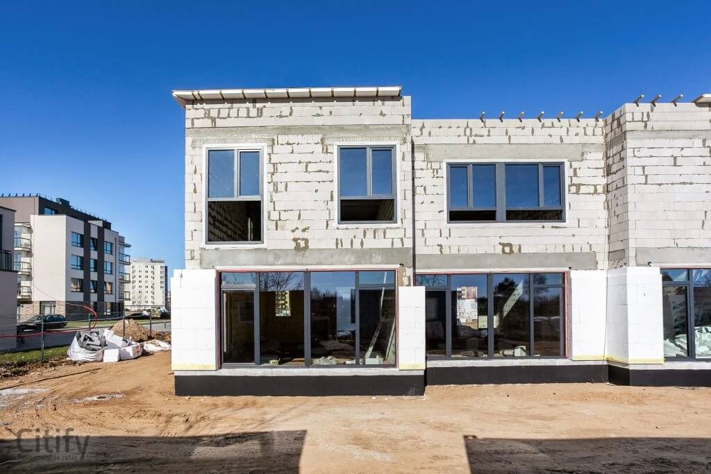 "Architekto" (Bitėnų g. 3F) - Row housing - construction photos