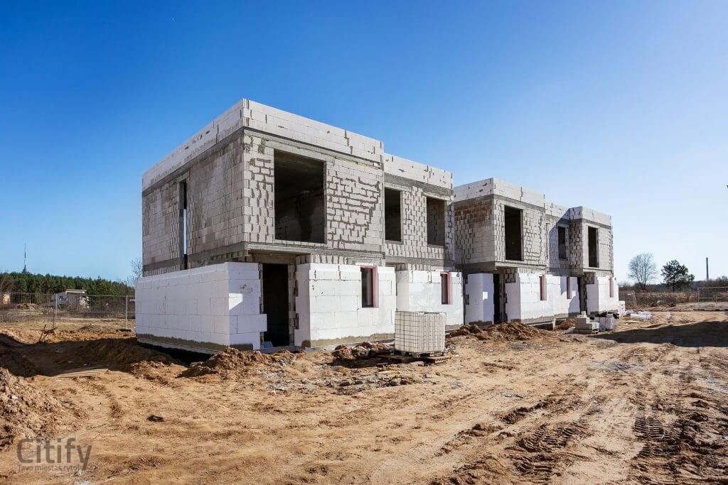 "Architekto" (Bitėnų g. 3F) - Row housing - construction photos