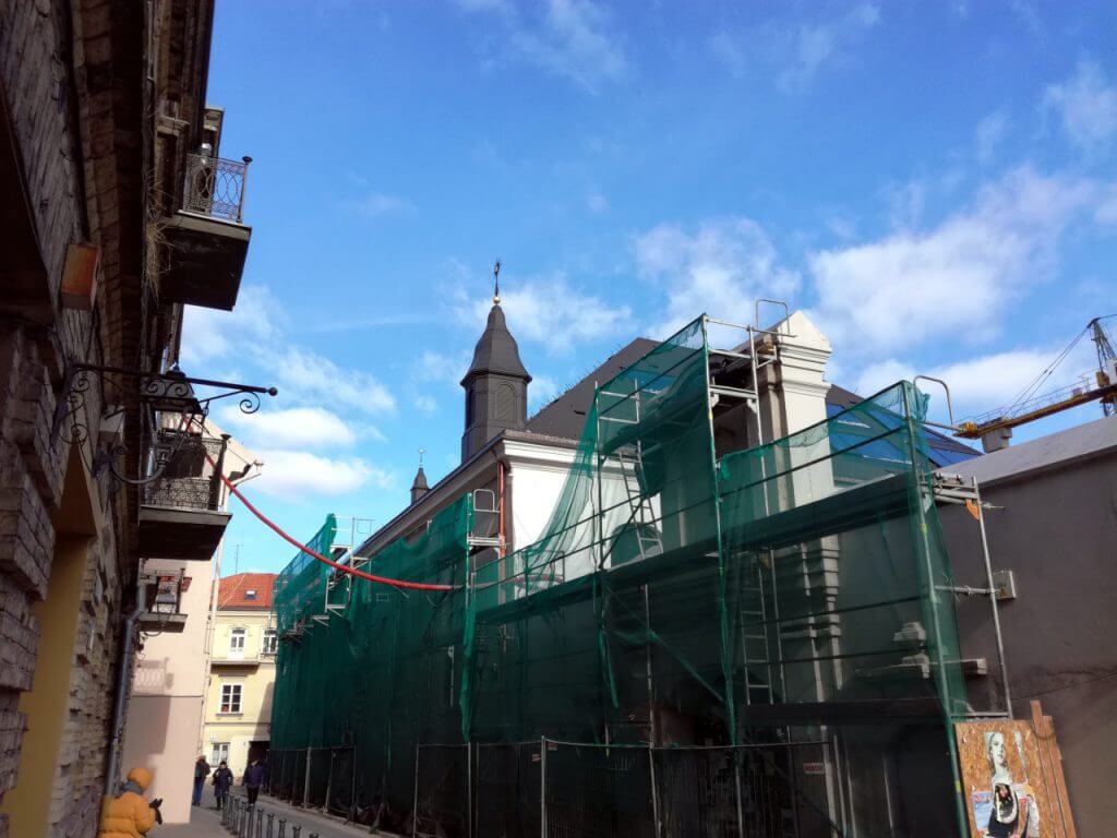 Bokšto skveras (Bokšto g. 6) - Food services, Resort - construction photos