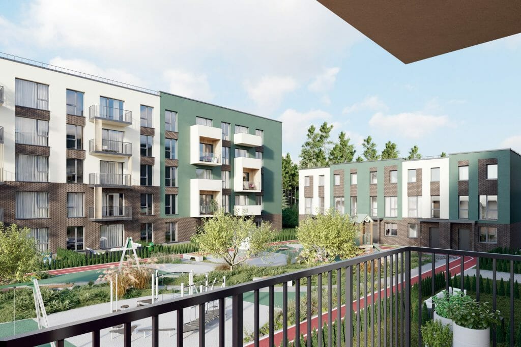 Būk čia (Bukčių g. 6) - Multi apartment - visualization