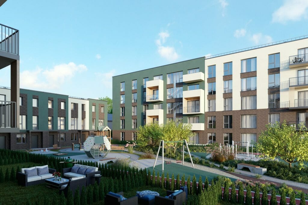 Būk čia (Bukčių g. 6) - Multi apartment - visualization