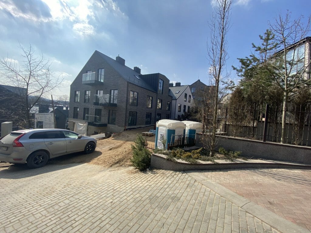 Andrum renesansas (Kreivasis skg. 4) - Multi apartment - construction photos