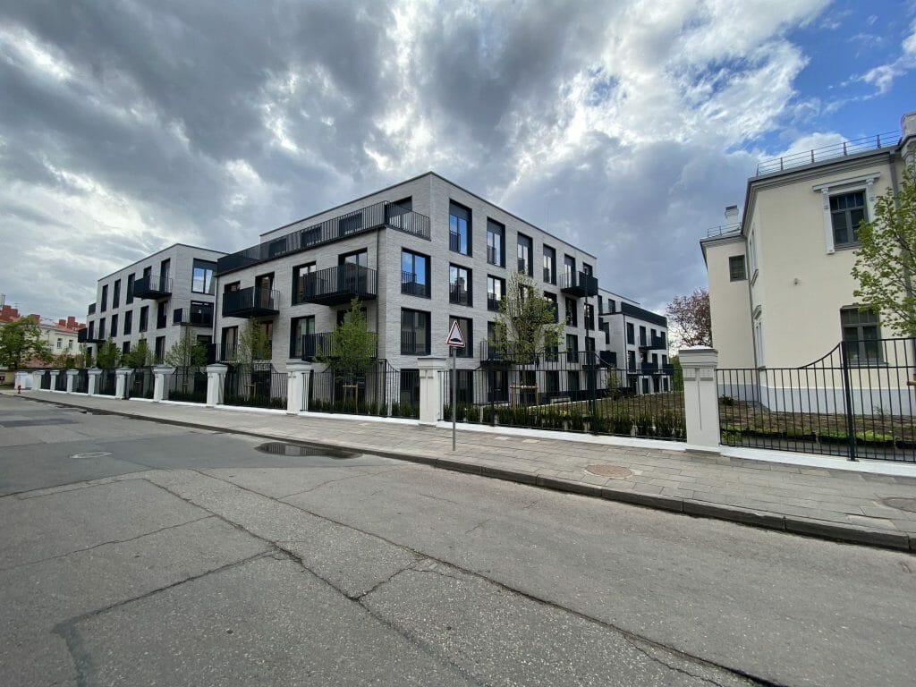 Sierakausko 25 1 etapas (Z. Sierakausko g. 25) - Multi apartment - construction photos