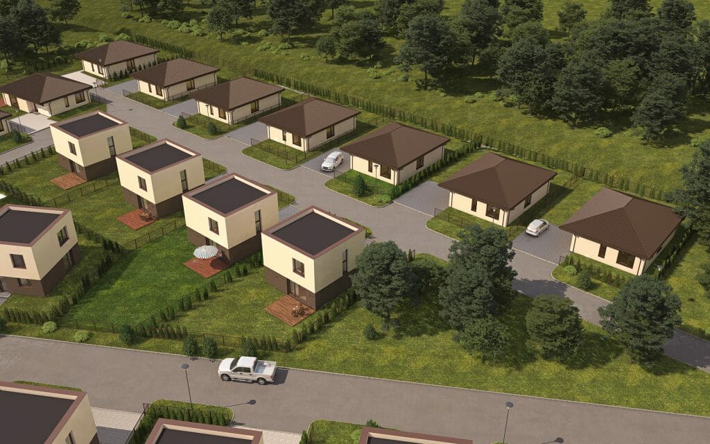 Raitelių namai (Raitelių g. 1, 2, 3, 4, 5, 6, 7, 8, 9, 10, 11, 13, Karininkų g. 26, 28, 30, 32, 34, 36) - Ridaelamu - visuaalne