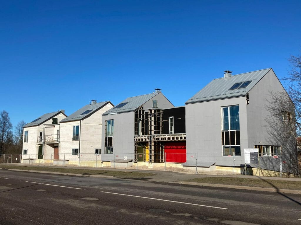 Zvejnieku iela 53 (Zvejnieku iela 53) - Row housing - construction photos