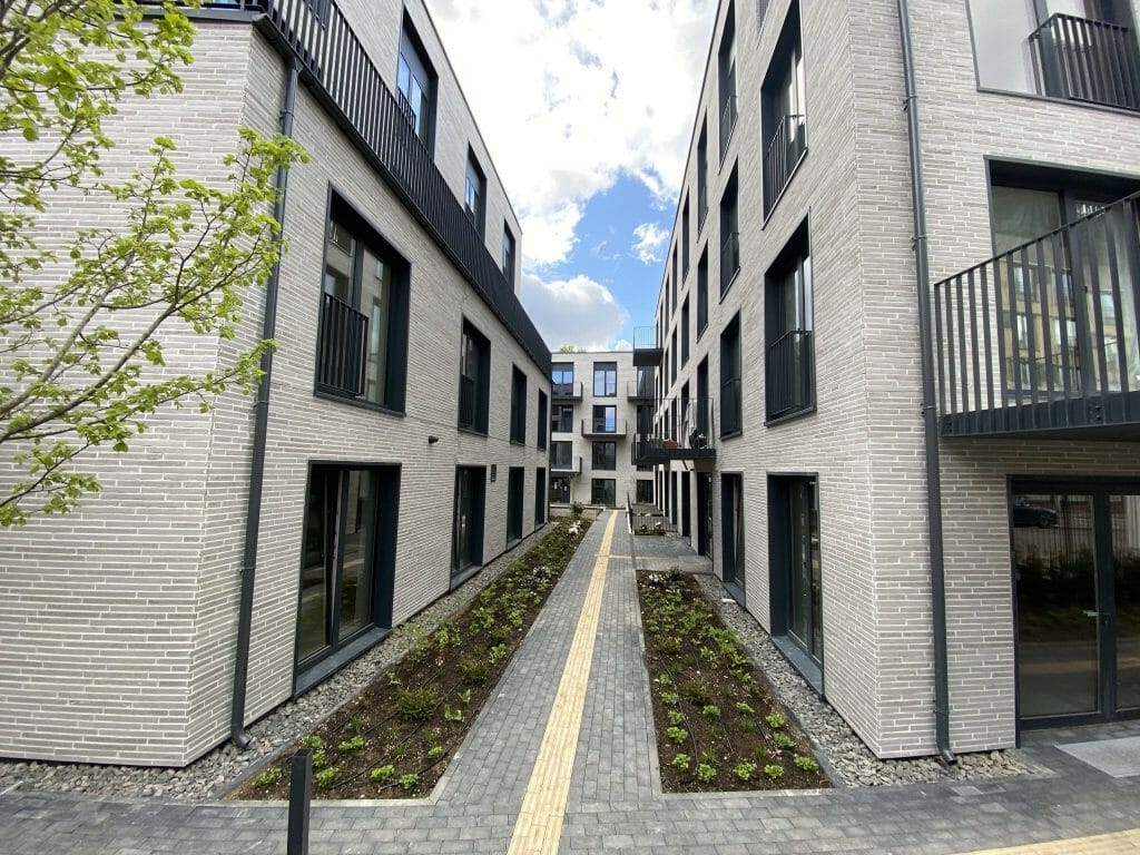 Sierakausko 25 1 etapas (Z. Sierakausko g. 25) - Multi apartment - construction photos