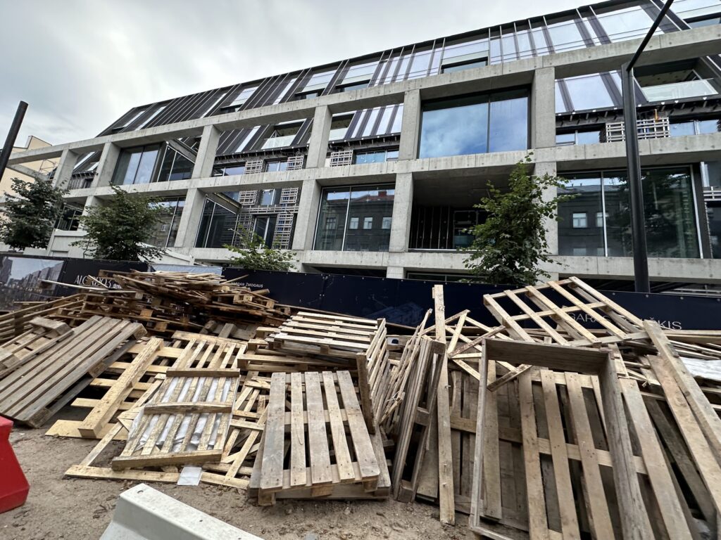 Algirdo 3 (Algirdo g. 3) - Multi apartment - construction photos