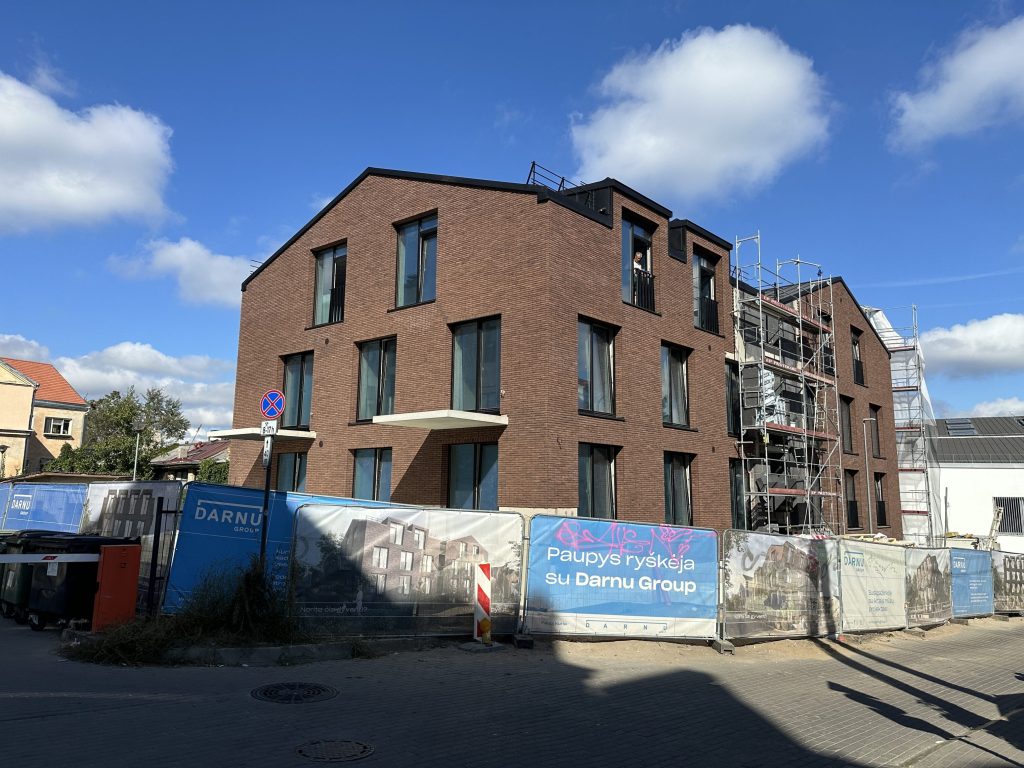 PAUPYS 9 etapas (Paupio g. 33) - Multi apartment - construction photos