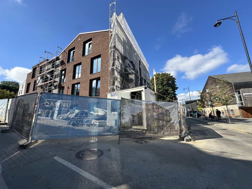 PAUPYS 9 etapas (Paupio g. 33) - Multi apartment - construction photos