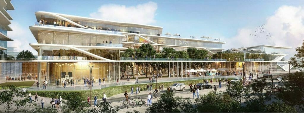 Vilnius Connect I (Geležinkelio g.) - Train station - visualization