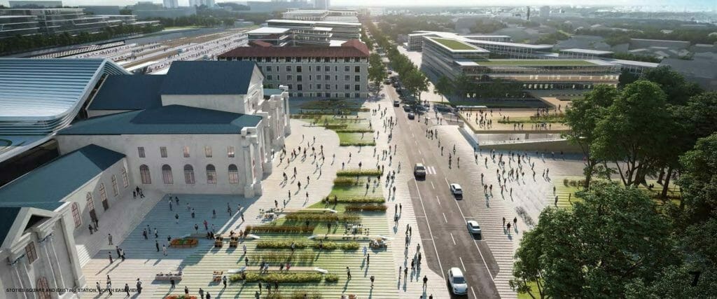 Vilnius Connect I (Geležinkelio g.) - Train station - visualization