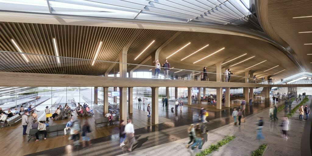 Vilnius Connect I (Geležinkelio g.) - Train station - visualization