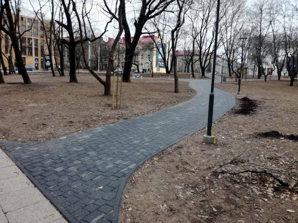 Basanavičiaus g. skveras (Basanavičiaus g.) - Väljak - ehituse fotod