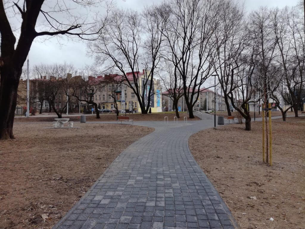 Basanavičiaus g. skveras (Basanavičiaus g.) - Väljak - ehituse fotod