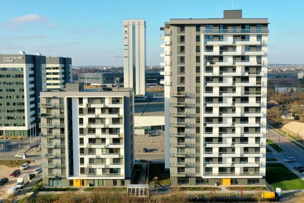 Horizon (Viršuliškių skg. 58) - Multi apartment - construction photos