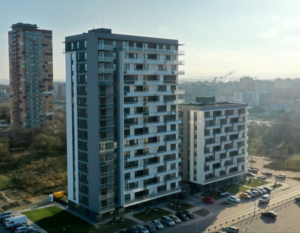 Horizon (Viršuliškių skg. 58) - Multi apartment - construction photos
