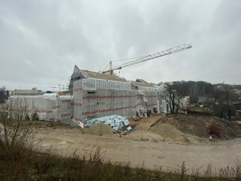 PAUPYS 7 etapas (Aukštaičių g. 19, Paupio g. 50) - Multi apartment - construction photos