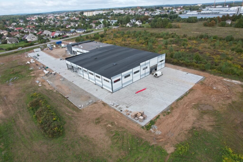 Fabriko g. 28 (Fabriko g. 28) - Warehouse / Distribution center - construction photos