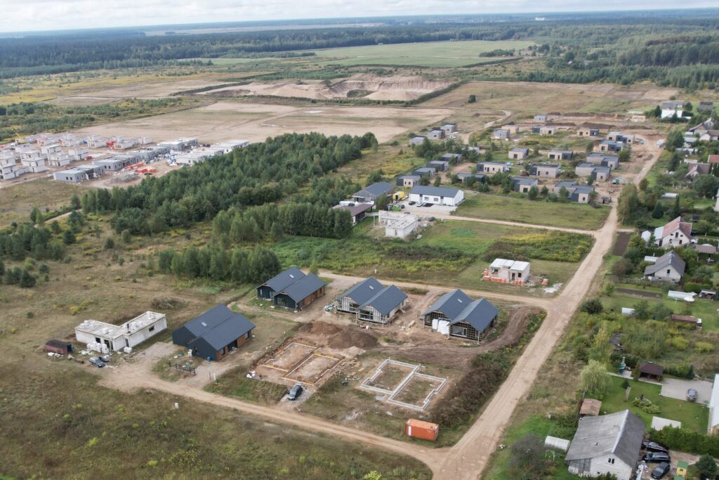 Fabriko g. namai (Fabriko g. 37, 37B, 37E, 37F, 37G,) - Row housing - construction photos