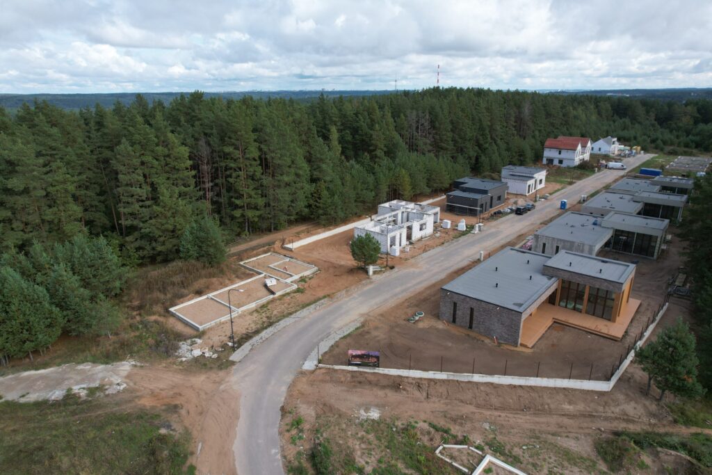 Norkų g. 8, 10, 12, 14 (Norkų g. 8, 10, 12, 14) - Privātmāju kopienas - būvdarbu attēli