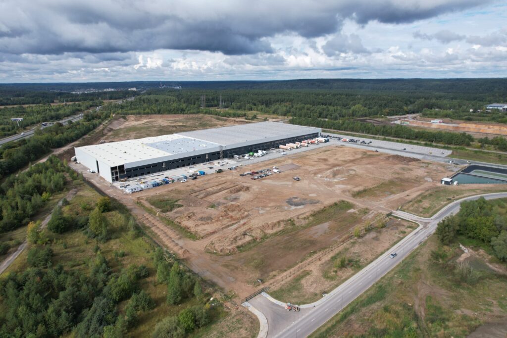 J55 logistikos centras 2 etapas (Jočionių g. 55) - Warehouse / Distribution center - construction photos