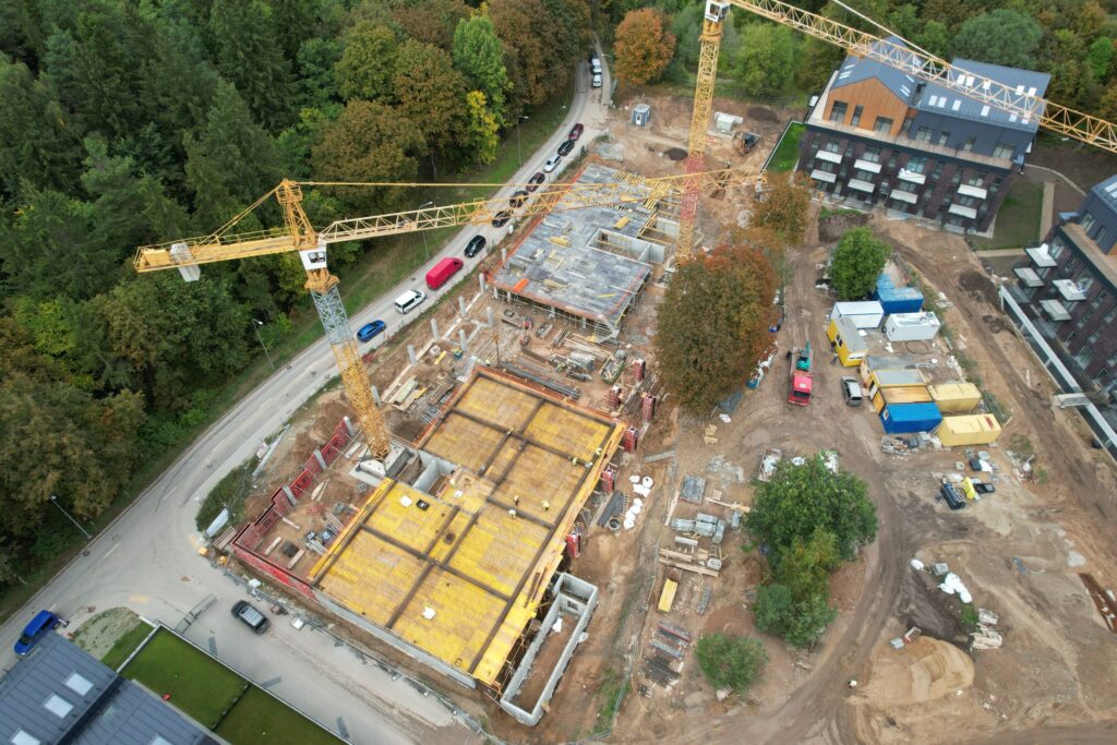 Miško ardai 3 etapas (Burbiškių g. 6) - Multi apartment - construction photos