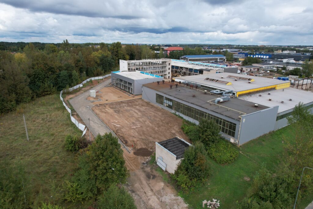 eMarket City 1 etapas (Eišiškių pl. 36) - Shopping center, Warehouse / Distribution center - construction photos