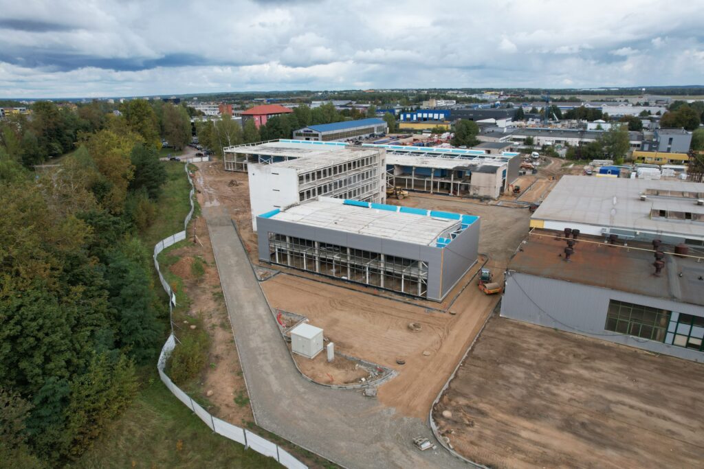eMarket City 1 etapas (Eišiškių pl. 36) - Shopping center, Warehouse / Distribution center - construction photos