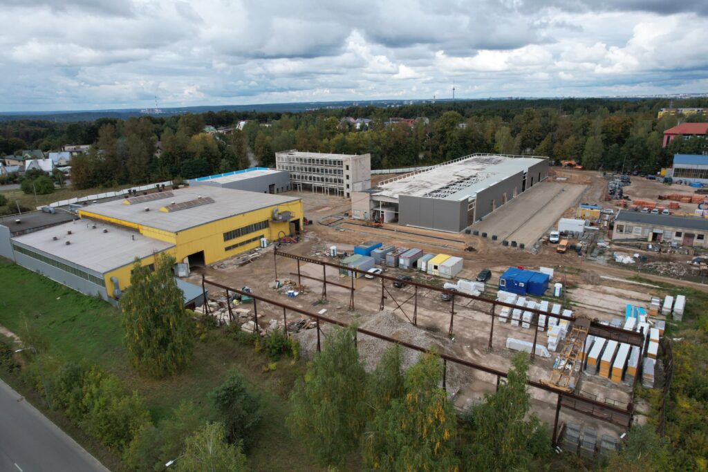 eMarket City 1 etapas (Eišiškių pl. 36) - Shopping center, Warehouse / Distribution center - construction photos