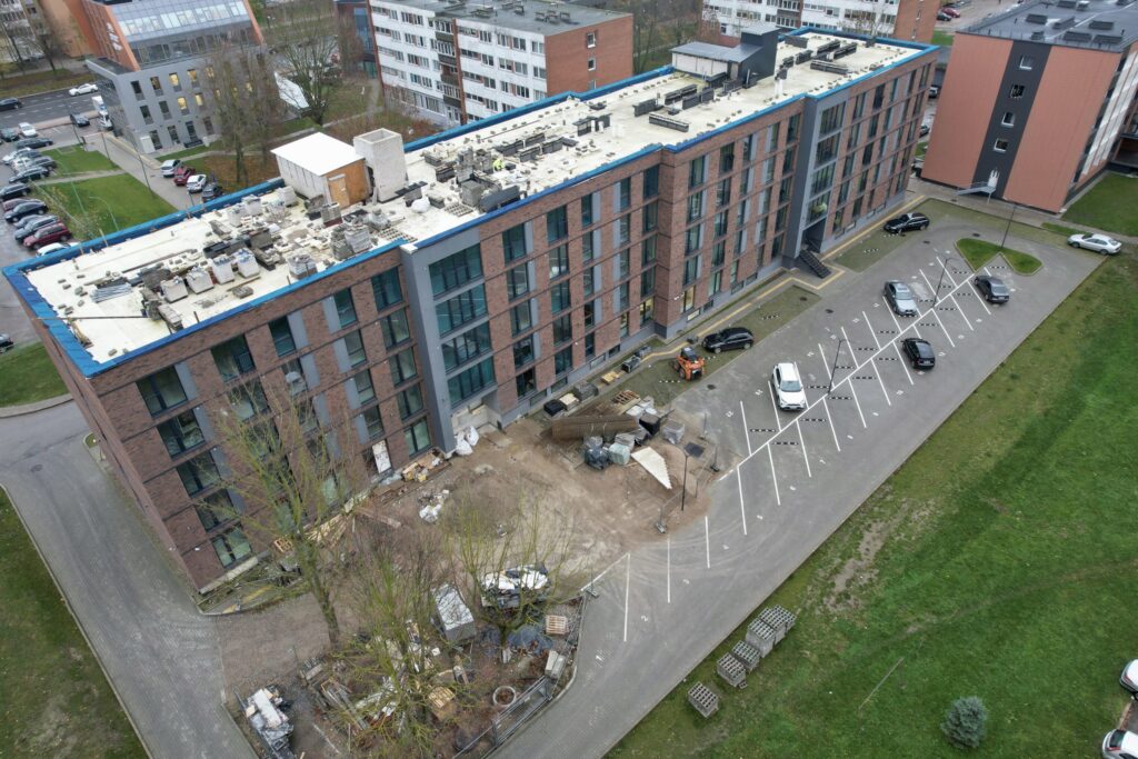 Taikos pr. 30 (Taikos pr. 30) - Daugiabutis - statybų nuotraukos