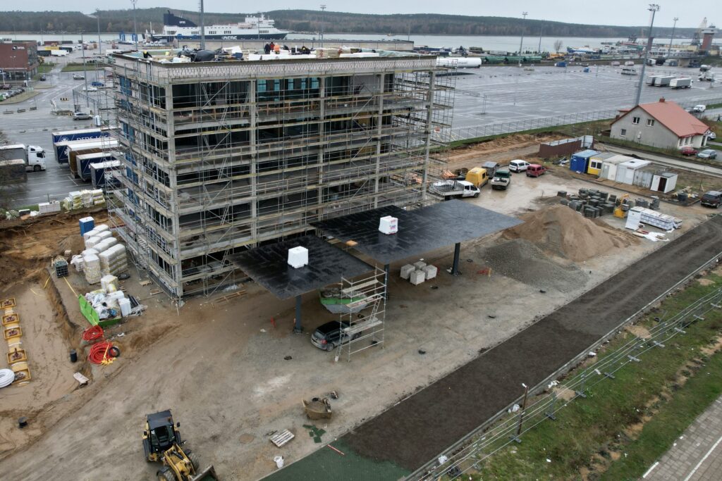 STATETA degalinė (Minijos g. 90) - Petrol station - construction photos