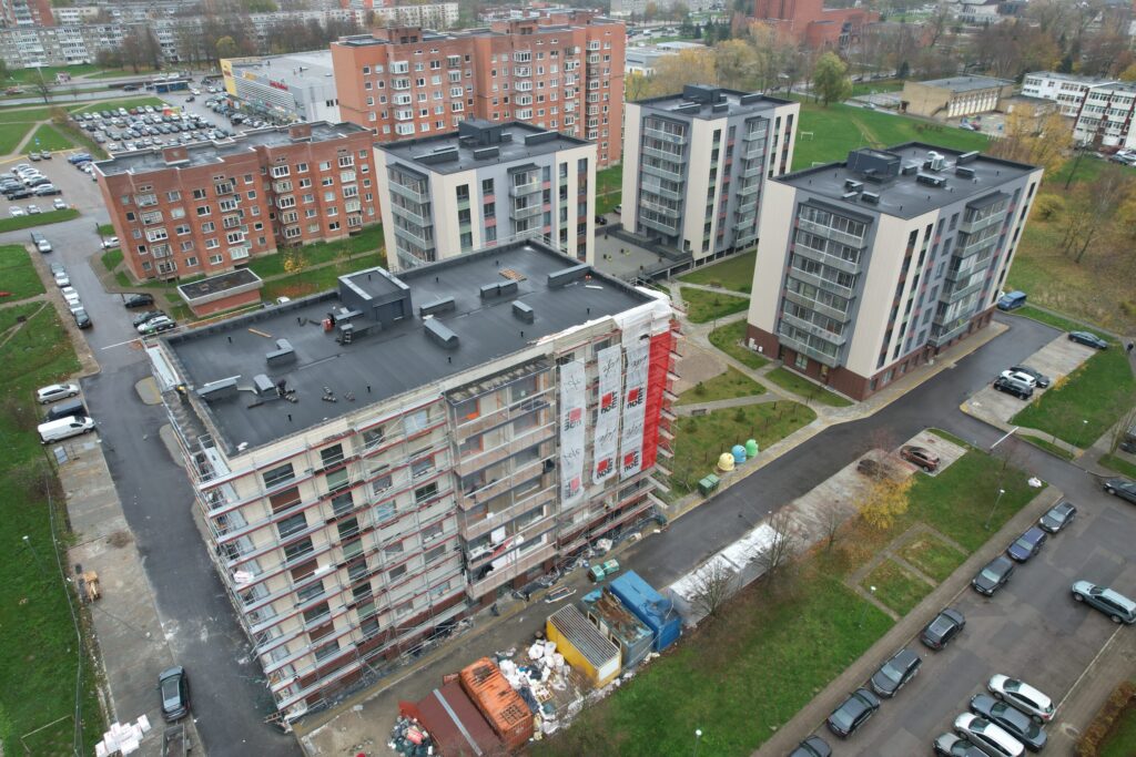 Baltijos terasos (Baltijos pr. 111) - Korterelamu - ehituse fotod