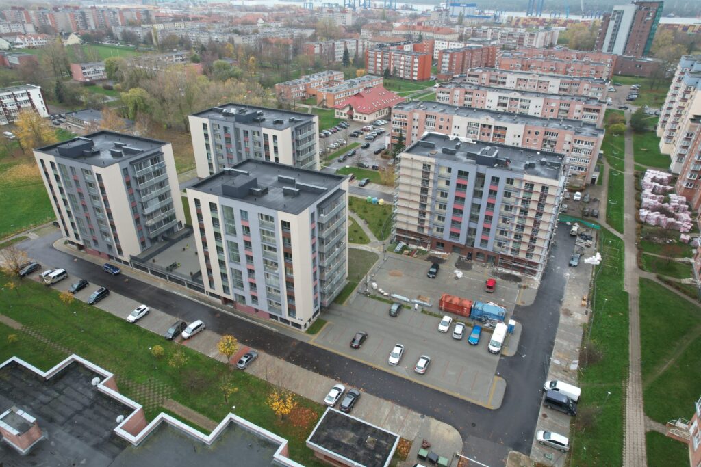 Baltijos terasos (Baltijos pr. 111) - Korterelamu - ehituse fotod