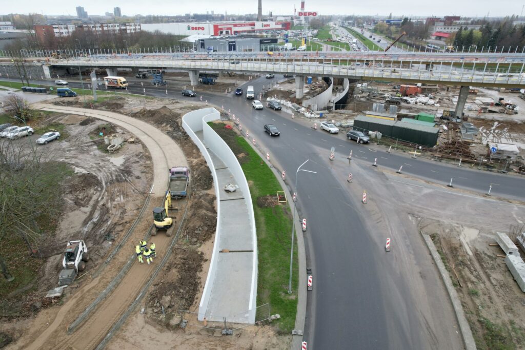 Baltijos pr. žiedinė sankryža (Baltijos pr., Šilutės pl.) - Road - construction photos