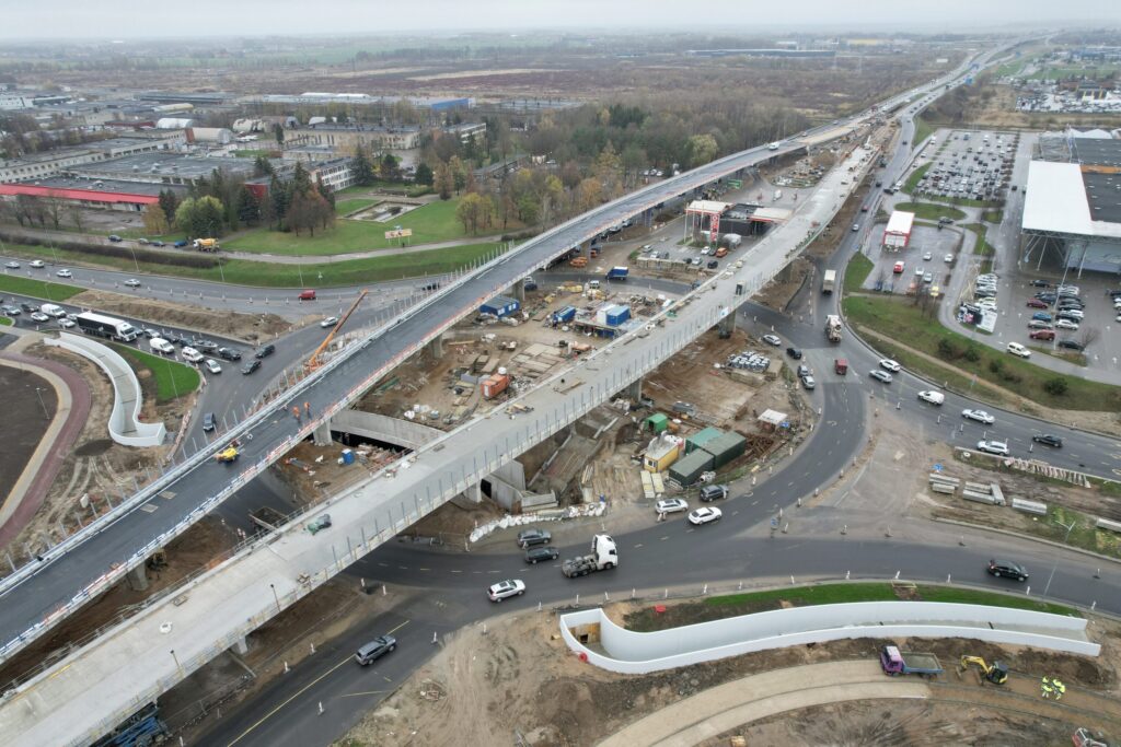Baltijos pr. žiedinė sankryža (Baltijos pr., Šilutės pl.) - Road - construction photos