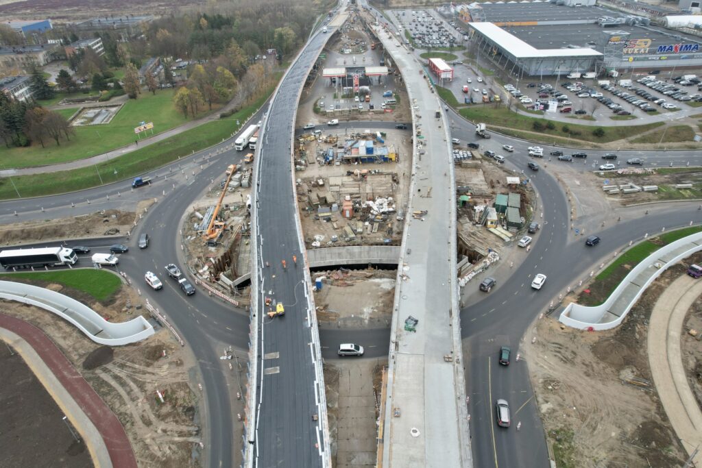 Baltijos pr. žiedinė sankryža (Baltijos pr., Šilutės pl.) - Road - construction photos