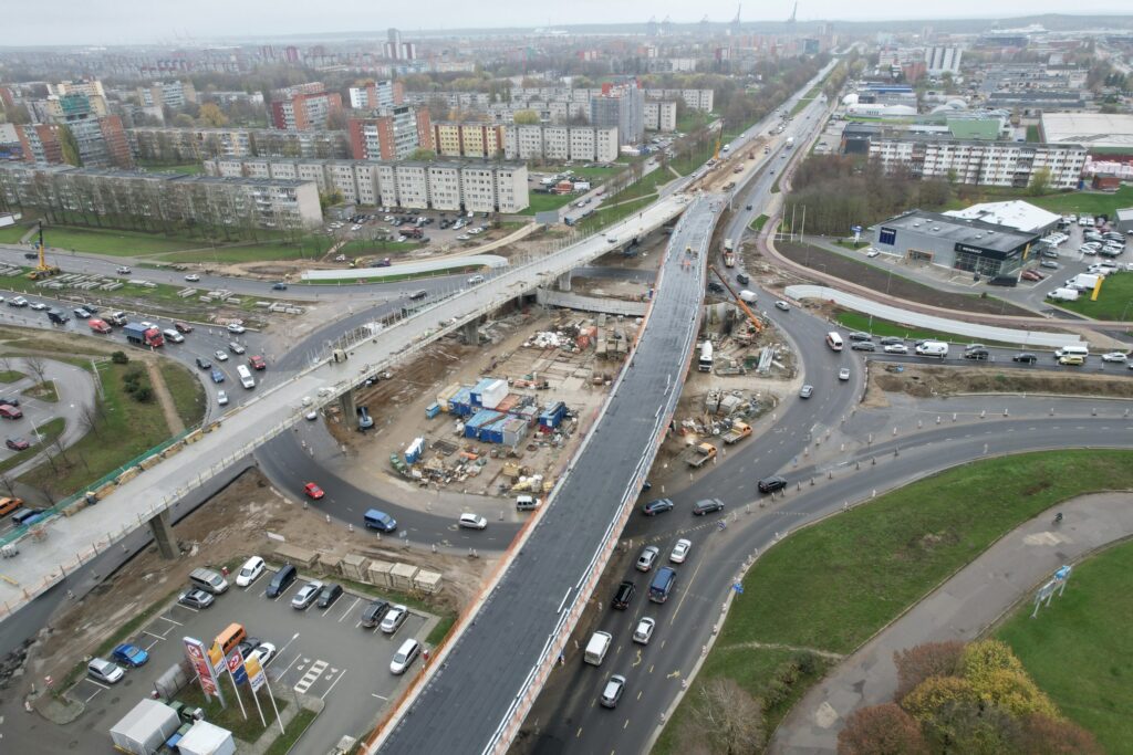Baltijos pr. žiedinė sankryža (Baltijos pr., Šilutės pl.) - Road - construction photos