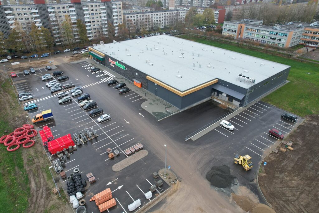 Norfa XXL Gedminų (Gedminų g. 7A) - Maisto parduotuvė - statybų nuotraukos