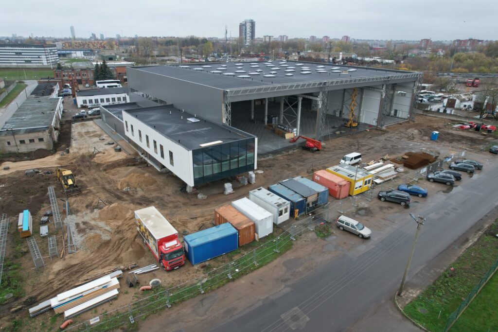 Senoji Smiltelės g. 7 (Senoji Smiltelės g. 7) - Light manufacturing - construction photos