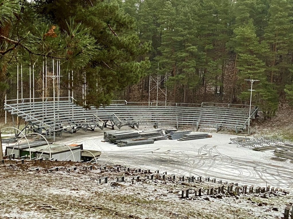Kalnų parkas (Arsenalo g. 5) - Park - construction photos