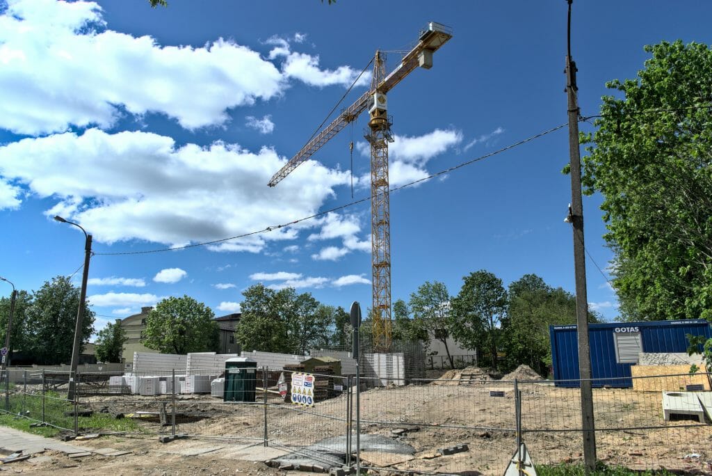 Storyline (Algirdo g. 85) - Multi apartment - construction photos