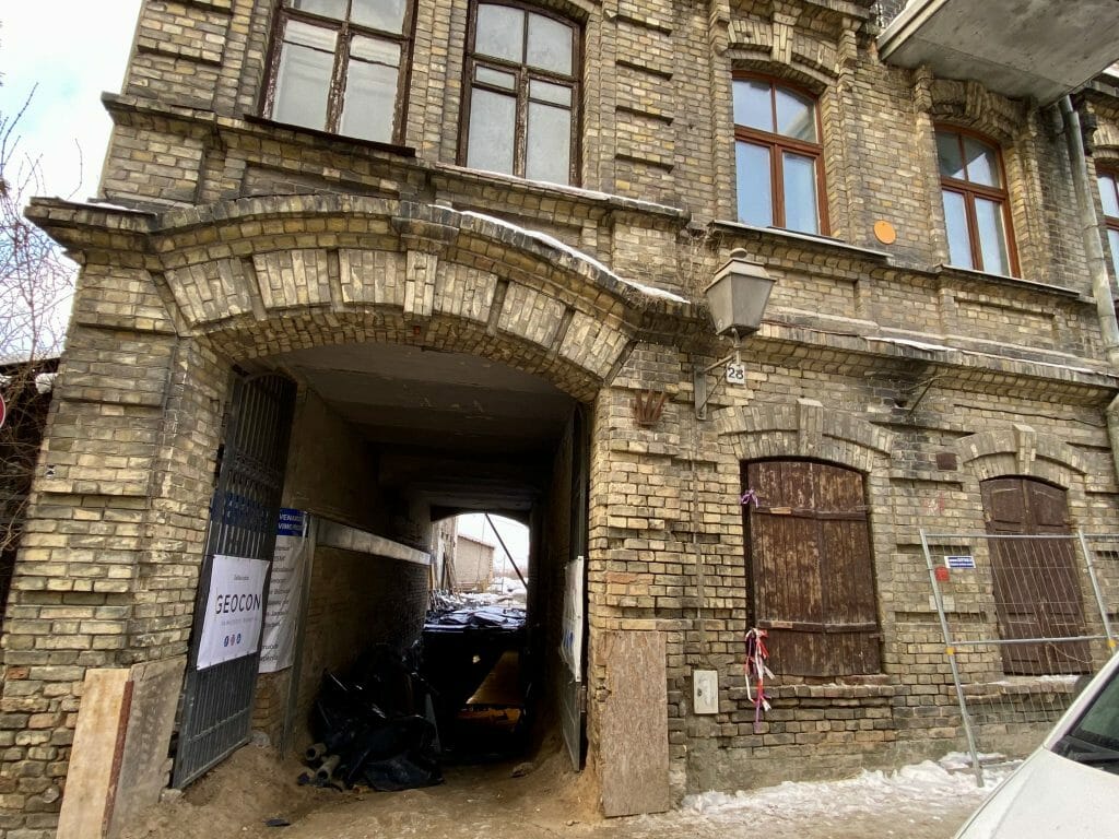 Užupio g. 28 (Užupio g. 28) - Multi apartment - construction photos